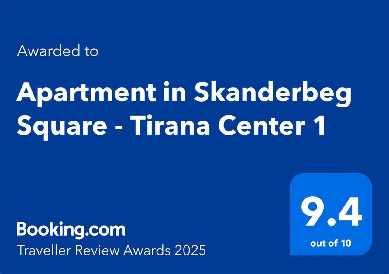 Apartment In Skanderbeg Square - Tirana Center 1 Экстерьер фото
